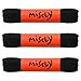 Miscly 3 Pairs Flat Shoelaces 5/16″ Wide - Shoe Laces for All Types of Shoes & Sneakers