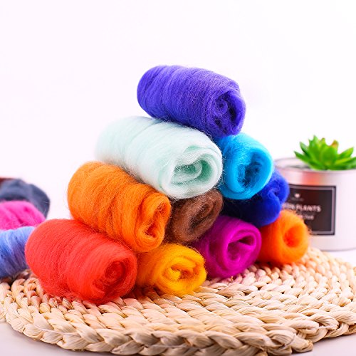 4 Fuyit+Roving+Felting+Spinning+Materials