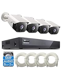 ONWOTE Sistema de cámara PoE HD de 5 MP