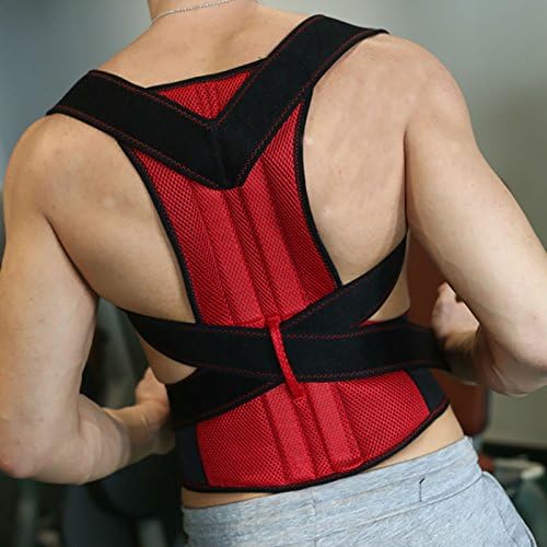 Men's Posture Corrector Orthopedic Posture Corset Back Support Belt Back Brace Support Men Back Straightener Round Shoulder
