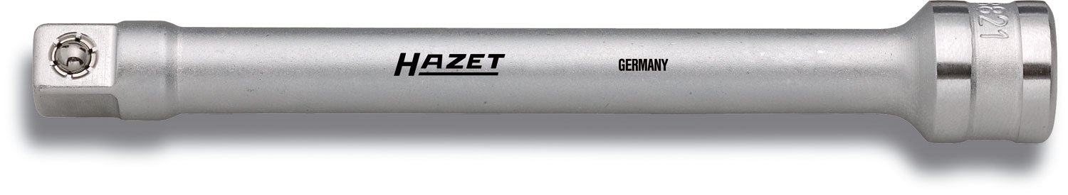 HAZET 8821-8 202 mm Polished Head Extension - Chrome-Plated