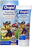 Orajel Toddler Training Toothpaste Tooty Fruity Flavor - 1.5 oz(Pack of 5)
