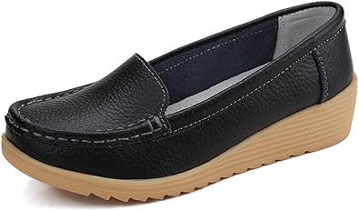 platform moccasin shoes