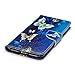 iPhone 8 Plus Case, iPhone 7 Plus Wallet Case PU Leather Folio Kickstand Colorful Painting Golden Butterfly Cover Slim-Fit Shockproof TPU Inner Bumper with Card Slots for iPhone 8 Plus, iPhone 7 Plus