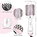 Adkwse Hair Dryer Brush, Hair Dryer & Volumizer Blow Brush,5 in 1 Multifunction Hot Air Styler Brush, Professional Negative Ion Ceramic Blow Dryer Brush for All Styling