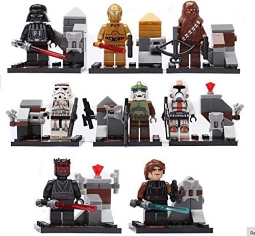 Super Heroes Star Wars white clone soldiers troopers Minifigure building block set Compatible With Lego 8 pcs/lot #198-79