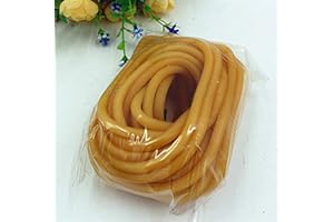 JJZS 10 meter 32FT Industrial Rubber Tubing Natural Latex Rubber Band Tube Slingshot Catapult Hunting Elastic Bungee Bands 3060mm