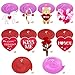 Valentine’s day Decorations,Konsait Valentine Hanging Swirl Decorations for Home Party Dangling Ceiling Window Wall Decor Valentine Party Favor Supplies Accessories(30 Pcs)