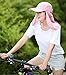 iColor Sun Caps Flap Hats 360° Solar Protection UPF 50+ Sun Cap Removable Neck&Face Flap Cover Caps for Man Women Baseball,Backpacking,Cycling,Hiking,Fishing,Garden,Hunting Outdoor Camping