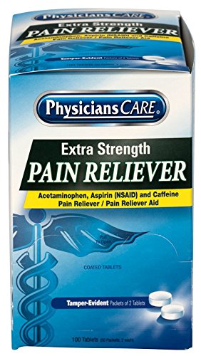PhysiciansCare by First Aid Only Extra Strength Pain Reliever (Compare to Excedrin), 50 Count - Thumbnail 2