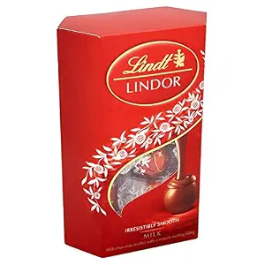 Lindt Lindor Milk Chocolate 200G (Pack Of 4 X 200G)