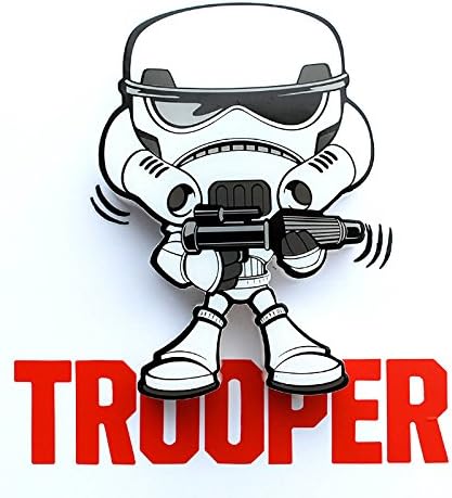 OZSHOP 3D FX Deco Night LED Light Star Wars Mini Stormtrooper Trooper Wall Decoration