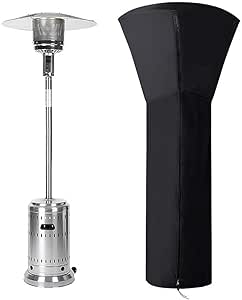 APAN Cubierta para Calentador de Patio con Cremallera, Resistente al