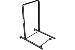 DeerRun Walking Pad Handrail Stand, Universal Treadmill Safety Support Handle Bar, Heavy-Duty Steel Balance Handrail for Unde