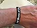 RecoveryChip Set of 3 Black One Day at A Time / 24 Hours A Day Silicone Wrist Bands 2.5