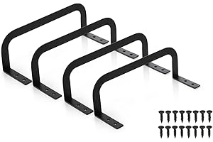 Tlence 4 Pcs Mattress Retainer Bar, Metal Mattress Slide Stopper, Non Slip Mattress Holder in Place Gripper, Thicken Bed Frame Gaskets to Prevent Sliding, Stabilizer Baffle for Bedroom Bed Frame