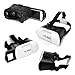 VR BOX Version 3D VR Virtual Reality Headset 3D Goggles Video Movie Game Glasses for Smart Phone,iPhone 5S 6 6S, Samsung Galaxy S3 S4, Note 3 Note 4,LG G4 G5,Add Free NFC Tag