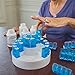 Small Monthly Pill Box 31 Day Medication Reminder Organizer Morning Noon Afternoon Night Compartment