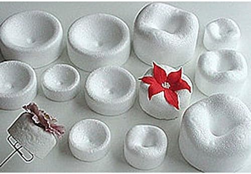 Celformers Set 1 (Set of 12 Shallow formers for Drying sugarflowers -by Celcakes