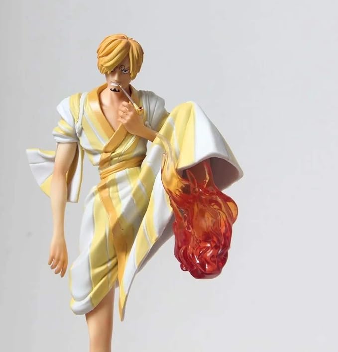 Amazon Com Wflna One Piece Figure Vinsmoke Sanji Wano Country Figure Anime Figure Action Figure Home Kitchen