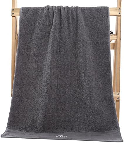 Hakuno Kokoro Luxurious Hotel Quality Soft Blended Cotton Bath Sheets Easy Care Blended Bath Towel One Piece One Piece Gray Large