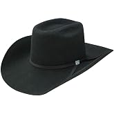 RESISTOL Cody Johnson 9th Round - (3X) Wool Cowboy Hat (Black, 6 7/8)