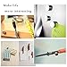 ZJWEI Small Multi-Use Refrigerator Magnets for Refrigerator, Science, Crafts - Tiny Round Disc, Sliver, 12MM x 3MM - Approximately, 30Pcs