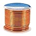 Mandala Crafts 12 Gauge Anodized Aluminum Craft Wire for Jewelry Making - 60 FT Colored Flexible Copper Wire - Bendable for Bonsai Armature Crafting Sculpting