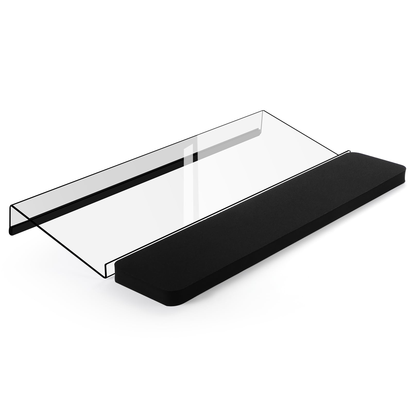 Mua Computer Keyboard Stand with Keyboard Wrist Rest, Acrylic Keyboard ...