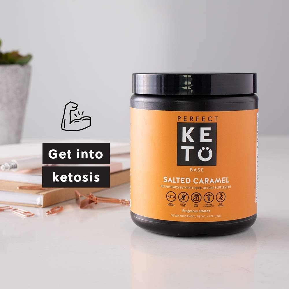Exogenous Ketones Powder, BHB Beta-Hydroxybutyrate Salts Supplement, Best Fuel for Energy Boost, Mental Performance, Mix in Shakes, Milk, Smoothie Drinks for Ketosis – New Chocolate, 9.0 oz (255 grs): Health & Personal Care