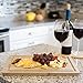 LARGE Premium Bamboo Cutting Board w/EXTRA BONUS and Deeper Juice Groove, Convenient Edges for Lifting & Moving, Lightweight & Very Durable Surface by DiEvita