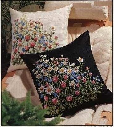 Amazon Com Daisy Cushion Case Counted Cross Stitch Kits 14ct