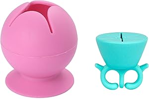 Support de ramassage de déchets en vinyle à ventouse Vert