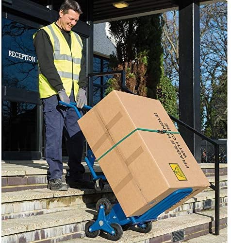 Draper 85675 Heavy Duty Stair Climbing Sack Truck , Blue - Image 4