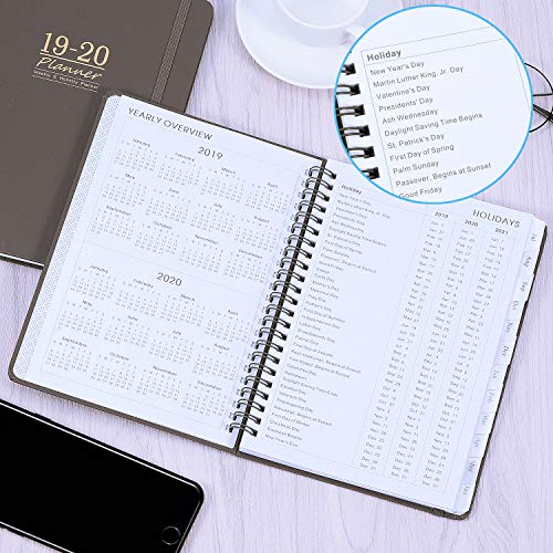 3 2019+2020+Academic+Planner+Calendar+Twin+Wire