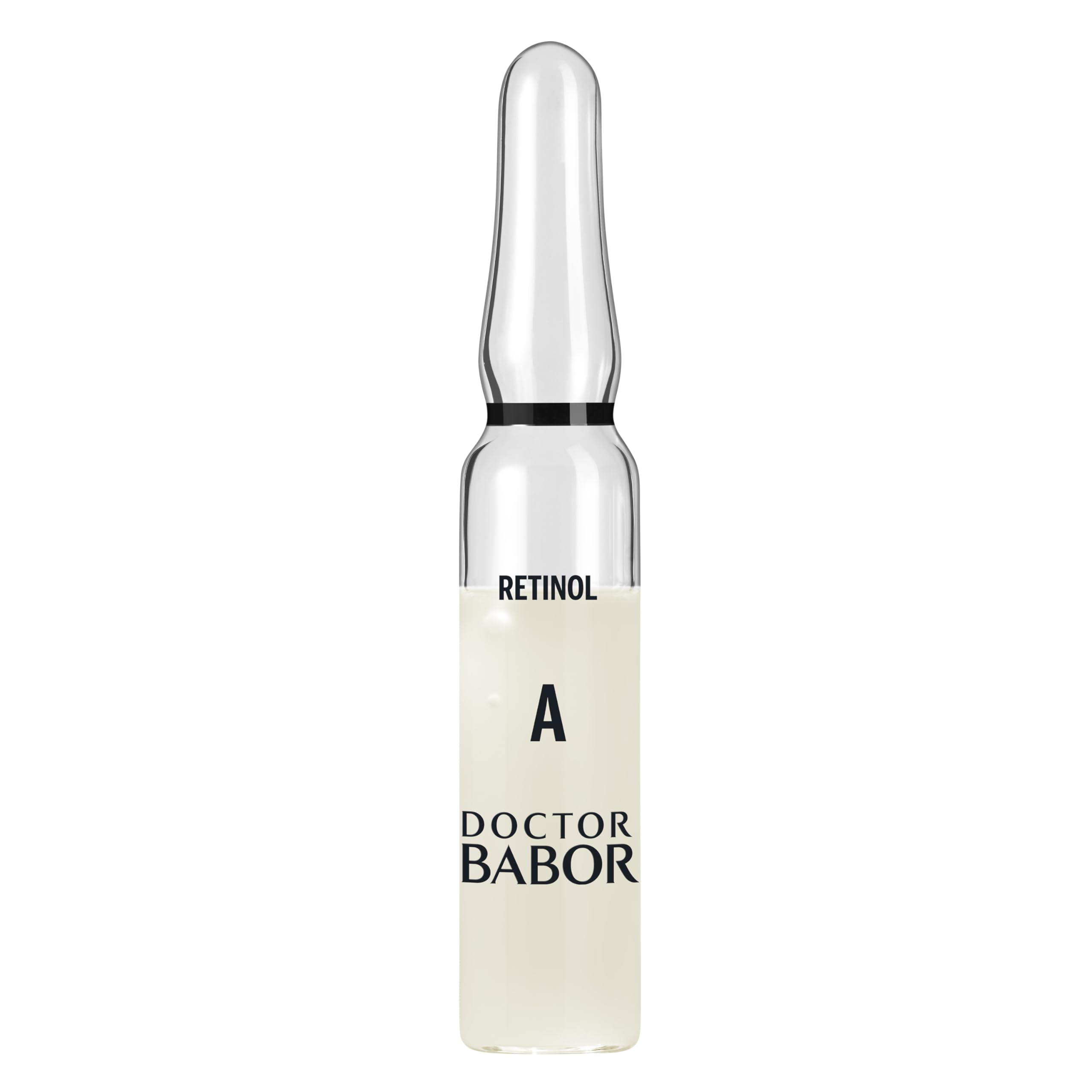 DOCTOR BABOR Renewal Ampoules, Serum Concentrate for Face, with Anti-Ageing Effect, Finer and Smoother Skin, Encapsulated Retinol with Bakuchiol and Tripeptide, Vegan Formula, 7 x 2 ml
