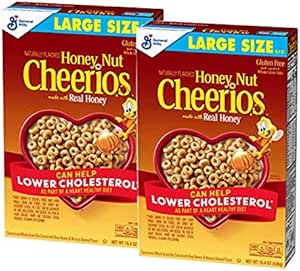 Amazon.com: Honey Nut Cheerios Naturally Flavored Fiber