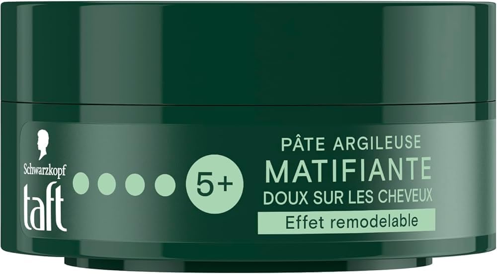 Taft Hair Clay Mattifying 75 ml, Pack of 3