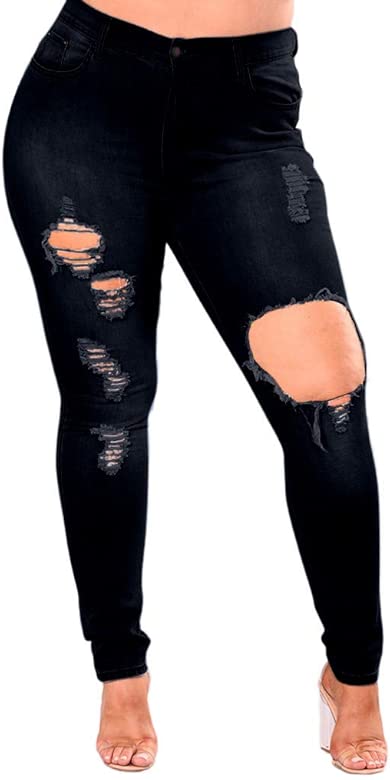 Pantalones negros altos Clearance