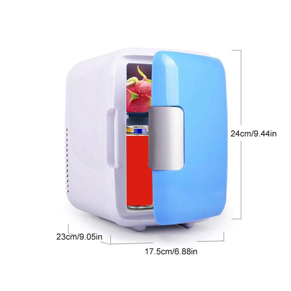 LAIY Mini congelador, Mini refrigerador Puertas Individuales, 4L ...