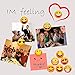 MORCART 54 Emoji Magnets for Fridge Funny Refrigerator Magnets - Magnets for Whiteboard Locker Decorative Magnets - Cute Magnets for Home Kitchen Office School Gift for Family and Friend