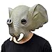 CreepyParty Deluxe Novelty Halloween Costume Party Latex Animal Head Mask Elephant
