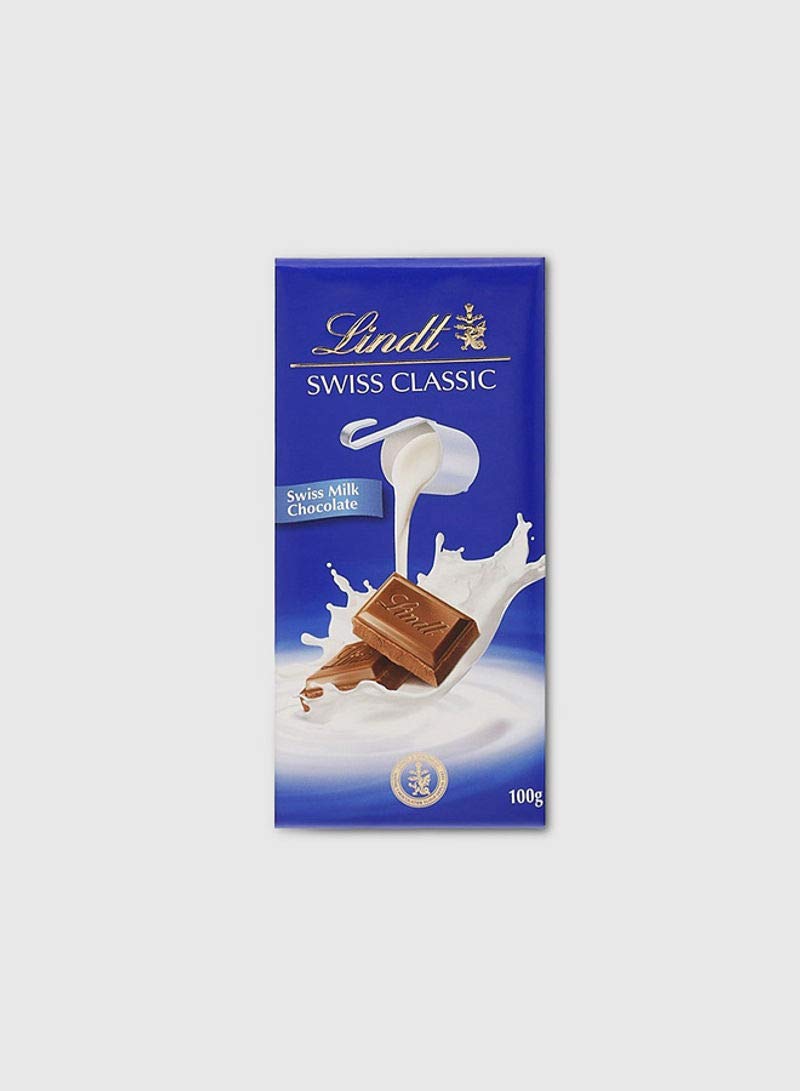 Lindt Swiss Classic Milk Chocolate 2 X 100 G Amazon In Grocery Gourmet Foods