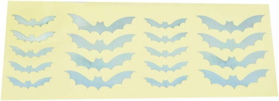 Guitar Fretboard Decor, Bat Pattern Inlay Stickers with Adhesive Design for Guitar Bass, and Ukulele Musical Instrument Accessories - Image 4