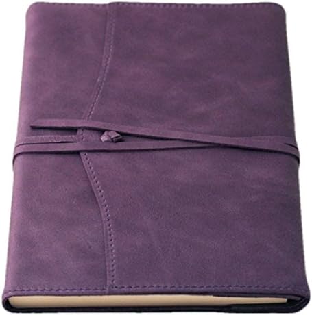 Aubergine Purple Amalfi Large Plain Refillable Journal by Coles Pen Company