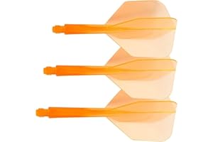 Trinidad darts condor axe shape neon orange long 33. 5mm 3pcs