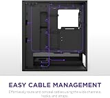 NZXT H5 Flow RGB Compact ATX Mid-Tower Case F360 RGB Core Included view 7