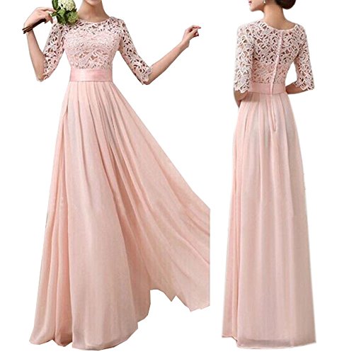 Women Crochet Half Sleeve Crochet Lace Top Wedding Bridesmaid Gown |  Desertcart Botswana