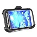 S4 Case,Galaxy S4 Case,Military Shockproof Protective Case and Holster for Galaxy S4 Dual layer Case with 360 Degrees Swivel Ring Kickstand (Black)