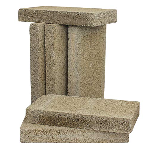 US Stove Company FireBrick 4.5 x 9 x 1.25 Inch Wood Stove Ceramic Fire Bricks (12 Bricks) - Thumbnail 3